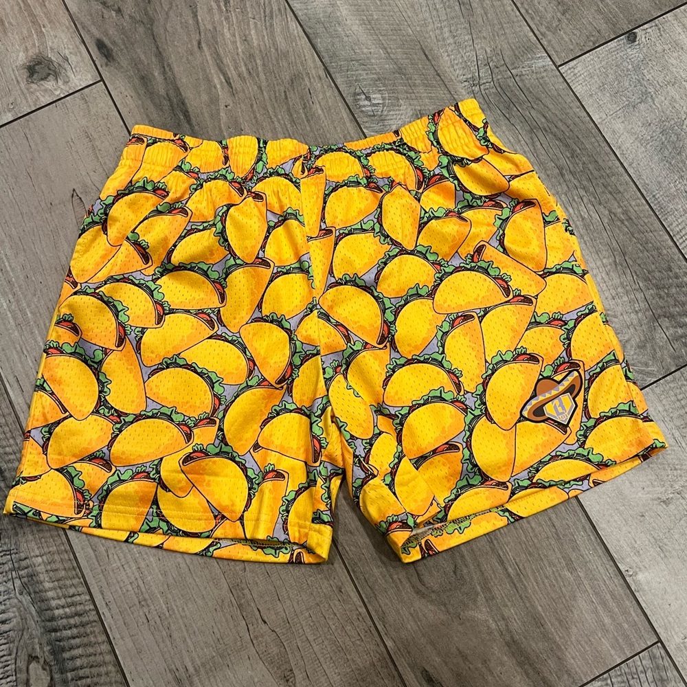 Baseball Lifestyle 101 Taco Print Shorts